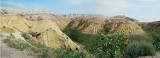 panorama badlands national Park, South-Dakota