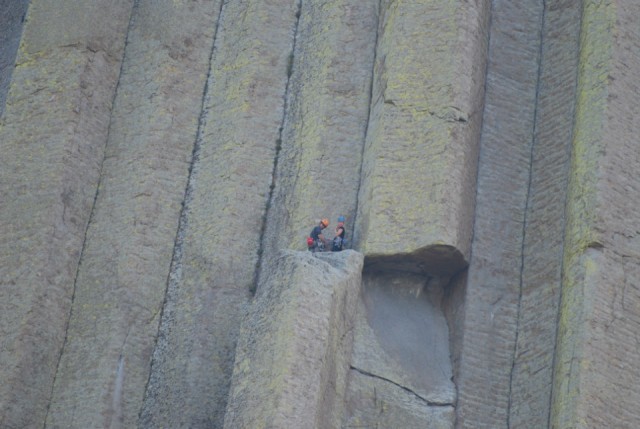 bergbeklimmers Devils Tower