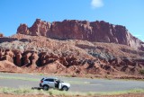 Nogmaals een uitzicht op Capitol Reef