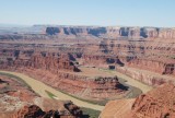 Uitzicht op Green River en Colorado River, Dead Horse Point State Park