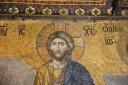 Prachtige mozaiek in de Aya Sofia