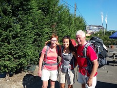 Met Helen uit Duitsland.