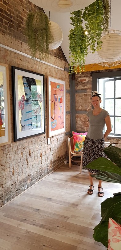 Een art galery