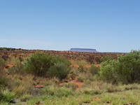 Onderweg naar Yulara