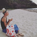 Picknicken aan het strand