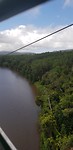 Vanuit de skyrail over het krokodillen meer
