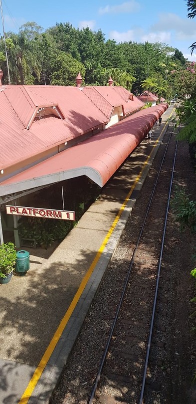 Het treinstation
