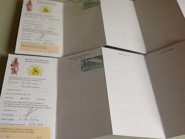 Onze eerste stempels