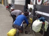 Bij de fietsenmaker!