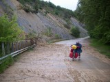 Veel modder door regen!!!