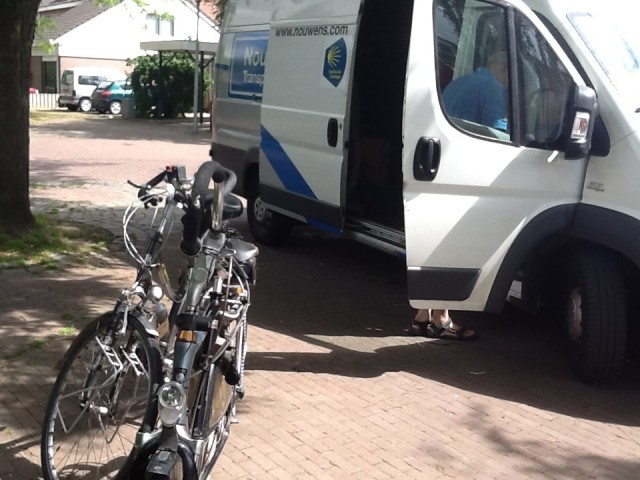 Fietsen thuisgebracht!!!