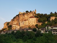 ochtendzon op Rocamadour