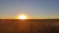 zonsopgang bij Burgos