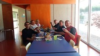 De gezamenlijke maaltijd: erg lekker en gezellig