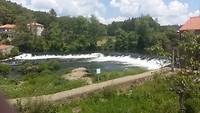 Waterval van de Rio Tambre