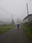 Start in de mist