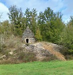 Een schuilhut