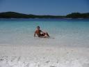 Lake McKenzie (het blauwe meer)