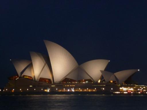 Opera House by night