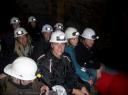 in de grotten