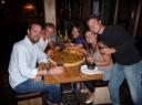 aan de pizza