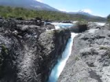 Volcan Osorno en Salto Petrohue