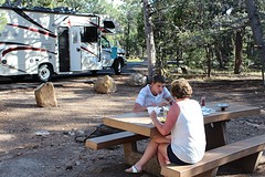 Camping in Grand Canyon