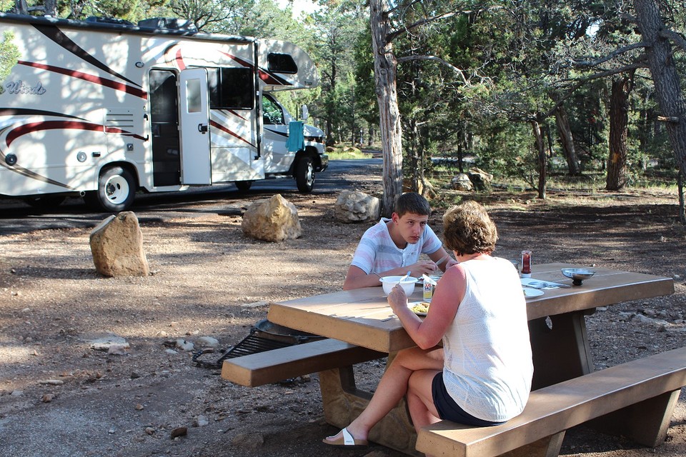 Camping in Grand Canyon