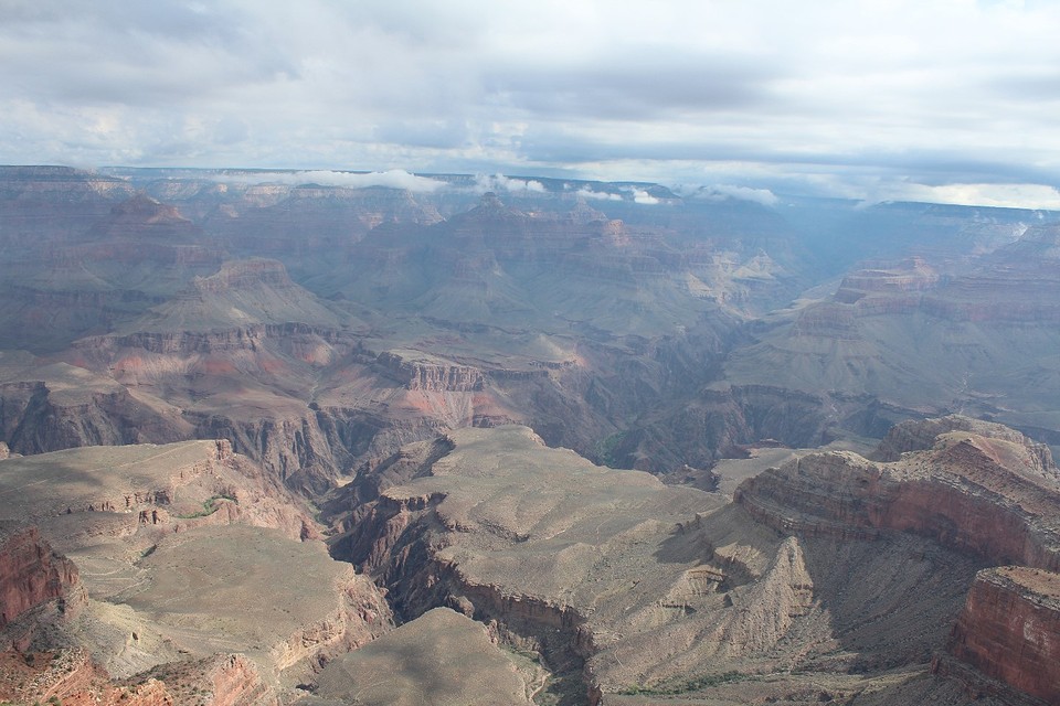 Wandelen langs Grand Canyon