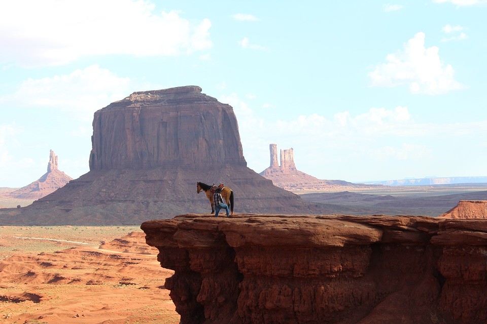Als in een Western