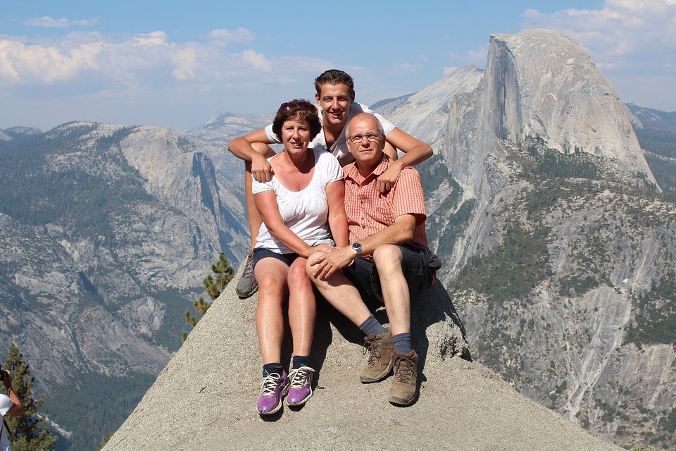 Glacier Point in Yosemite