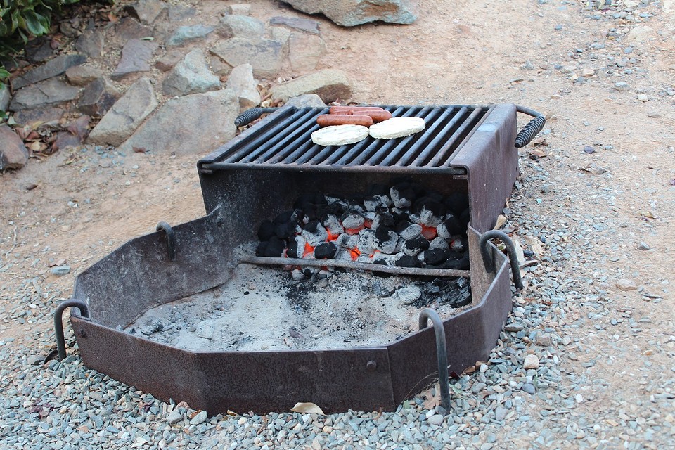 Barbecue bij onze plek