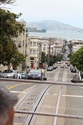Steile straten in San Francisco
