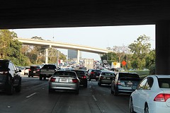 Verkeersdrukte in Los Angeles