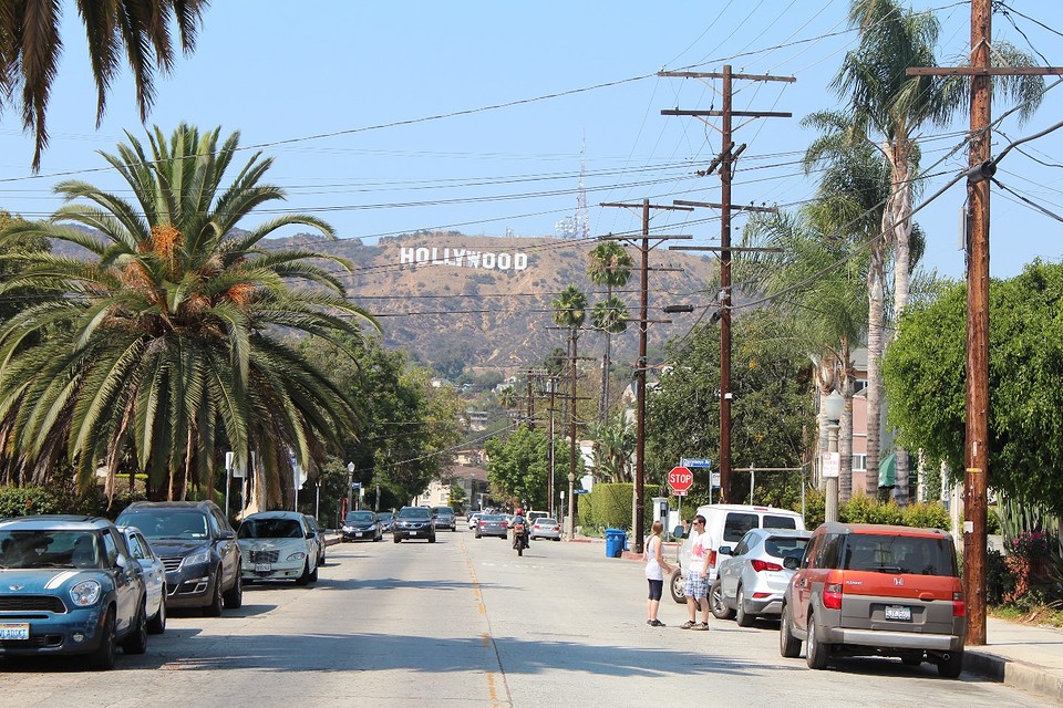 Hollywood sign