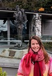 Denise met Sir Edmund Hillary