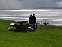 Uitzicht over Cable Bay
