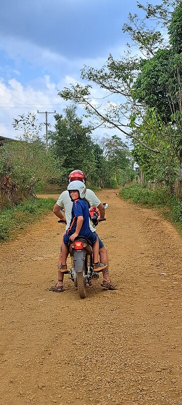 On the road