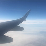 In de wolken