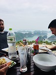 Lunch met fantastisch uitzicht