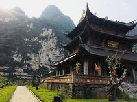 Pagode tijdens de boottour