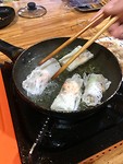 Koken met stokjes