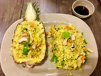 Ananas rijst spul - lekker!