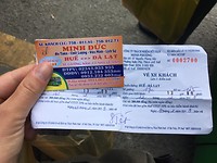 Busticket naar Da Lat