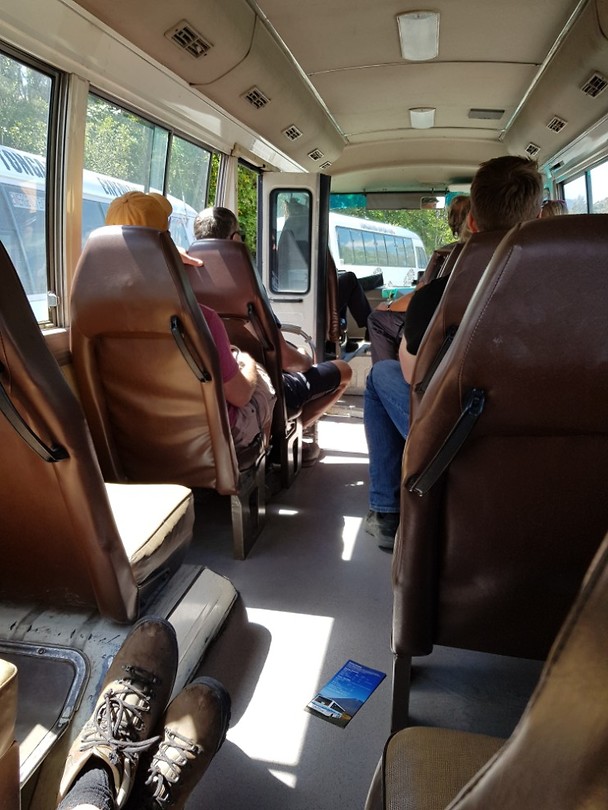 T was niet de nieuwste bus zullen we maar zeggen