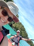 Wij in kayak