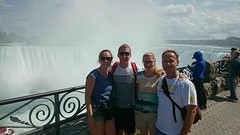 Met Henry en Yvette bij de Niagara Falls