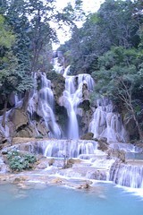 Waterval bij Luang Prabang