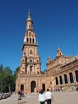 Gedeelte van Fuente Plaza de Espana