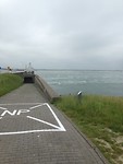 Wat een geweld al dat water  in Neeltje Jans